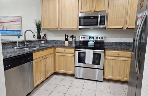 West Kissimmee Condo | Quiet Moana Retreat in gated community– Perfect for Disney & Universal Visitors