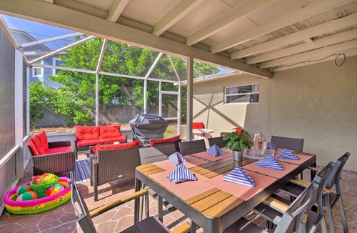 Golden Beach Estates House | Quiet Satellite Beach Home w/Lanai, Walk to Beach