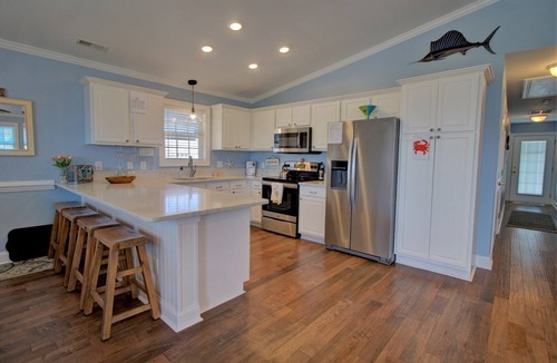 Surf City House | Relax at Beach Therapy, a 3-bedroom retreat in Surf City, perfect for family fun!