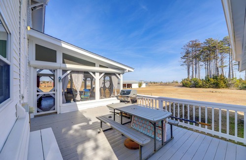 Davis Cottage | Relax Fireside: Retreat 1 Mi to Davis Ferry