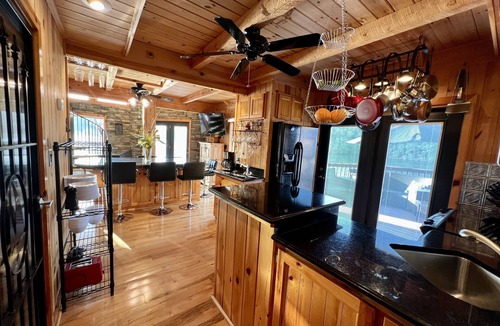 Six Mile House | Relax LAKEFRONT: Incredible Panoramic Views & boat slip, 9 Miles to Clemson!