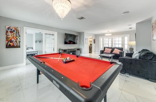 Tropic Palms House | Relax & Play! Home 2 Mi to Delray Public Beach