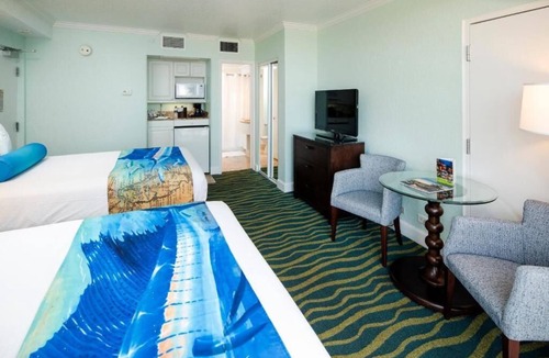St. Pete Beach Hotel | Resort View 2 Double Beds with Balcony at RumFish Beach Resort, Pools