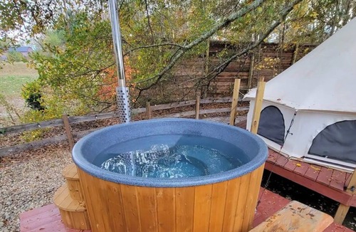 Piedmont RV Rental | Romantic night in nature. Yurt in Piedmont with AC/Heat