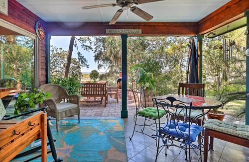 Beaufort House | Rustic Beaufort Home w/Stunning Marsh Views!