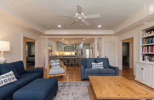 Edisto Island House | Sans Soucis:Spacious Beachwalk Home; Screened Porch; Minutes to Beach Access; Cable TV/WiFi