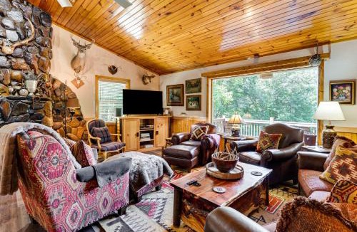 Marble House | Screened Porch, Deck + Mtn Views: Andrews Retreat!