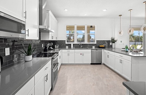 Melbourne Beach House | Sea La Vie | Beach Escape Near Disney w/Pvt Pool, Chef Kitchen, Sea - Themed BR