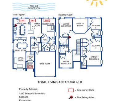 Seasons House | Seasons Villa 6 bedrooms, 4 masters and water view