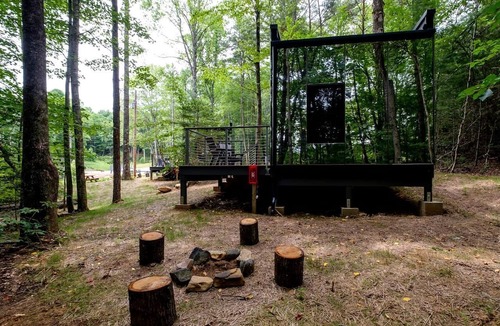Balsam Grove Cabin | Secluded Invisible Tiny House in Transylvania County, North Carolina