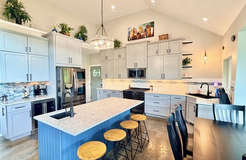 Bryson City House | Secluded Luxe Lake House, Fire Pit, Hot Tub, Sauna, Private Dock
