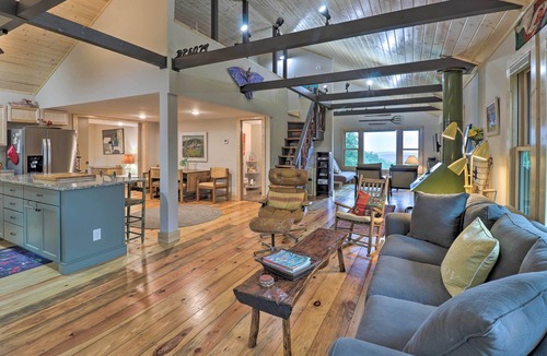Brevard Cabin | Secluded Pisgah National Forest Retreat w/Views!