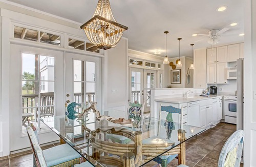 Tybee Island House | Serene Getaway, Water Views, Heated Pool Access!