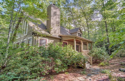 Wildwood Mountain House | Sleepy Bear Cabin: Tranquil Mountain Cabin w/Screened Porch in Wildwood Forest