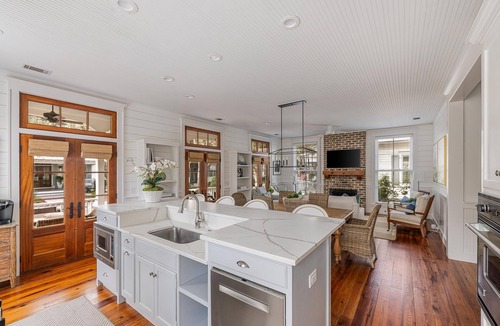 Palmetto Bluff House | Southern porches, Charming Guest House, Firepit