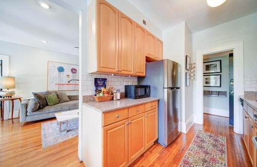 Cherry House | Spacious 2BR in Myers Park with sunroom