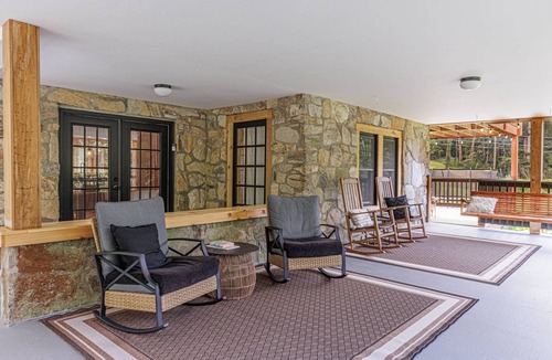 Whittier House | Spacious 6BR Private Family 63 Acre Estate Smoky MTN Golf Loud Creek Pickleball