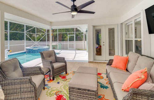 Sebastian Highlands Cottage | Spacious Sebastian Retreat: Lanai & Private Pool!