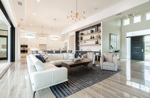 Naples House | SPECTACULAR BRAND NEW ESTATE HOME IN THE PENINSULA - TREVISO BAY POOL/SPA +