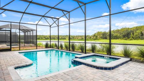 Kissimmee House | Storey Lake 9BR Lakeview Home Pool/SPA/Game Disney