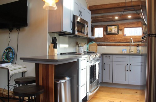 Mountain Rest Cabin | Stumphouse Cabin near Stumphouse Mtn Bike Park~Pet's Welcome! No cleaning fees!