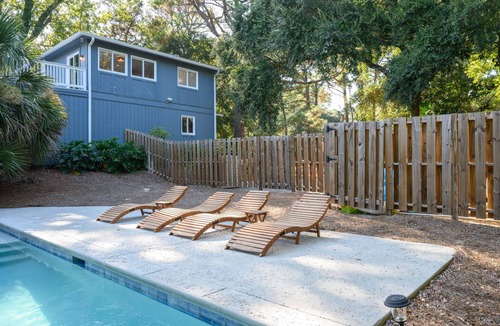 Folly Field House | Stunning 4 bedroom beach retreat w/private pool