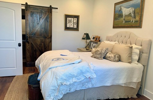 Aiken House | Stunning farmhouse in private, gated equestrian community.