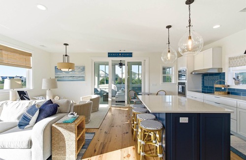 Beachwalk House | Stunning Harbor Island Home, Ocean Views, Golf Cart, Walk to Beach & Resort Amenities Included!
