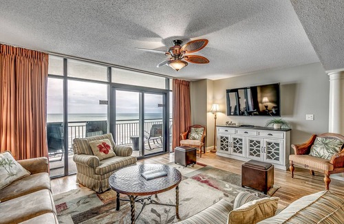 Myrtle Beach Condo | 🏖️Stunning Ocean Views | Pools + Hot Tub | The Island 511🏖️