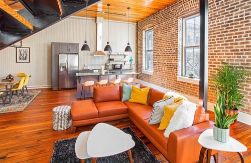 Historic District - North Condo | Stunning, Spacious, Stylish Loft off of Broughton Street by Lucky Savannah