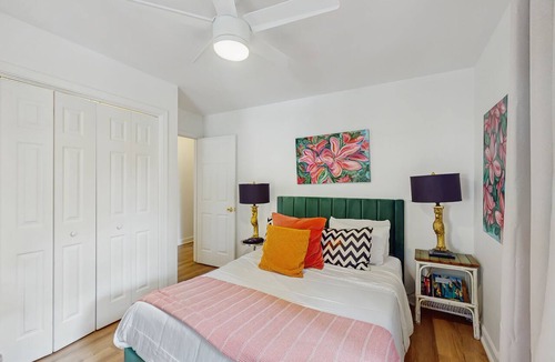 Beach Institute Hotel | Stylish southern stay with two full homes in one, quaint backyard, and walkable