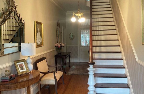 Aiken House | Suite #2 - Queen Bed with Jetted Tub & Marble Bath