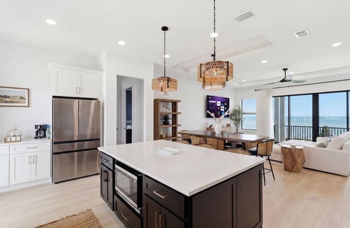 Melbourne Beach House | Sunset Oasis: Beachfront Bliss with 2 Pools, Fire Pits & Room for 16