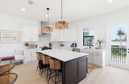 Melbourne Beach House | Sunset Oasis: Beachfront Bliss with 2 Pools, Fire Pits & Room for 16