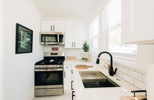 Historic Uptown Apartment | Sunshine and Palms - 1BR Tropical Retreat in Downtown Saint Petersburg