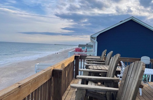Surf City House | Terrapin Station: Oceanfront Home for Vacation Rental, Pet Friendly, Sleeps 10