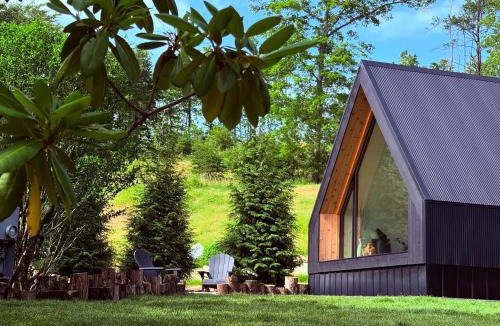 Balsam Grove House | The A-Frame - Sanctum at Valley Bear Farms Resort