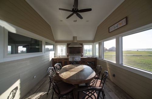 Saint Helena Island House | The Dockside Oasis: Newly Renovated 5 Bedroom Home, Scenic Marsh Views Sleeps 15