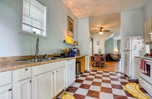 Thomas Square House | The Fun House: Parking - 2 King Bed, Massage Chair