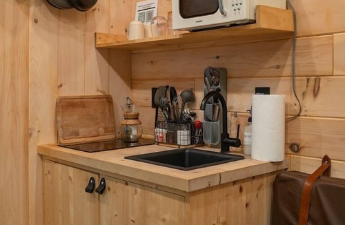 Sylva House | The Twig, Outdoor Shower, Deck, and Cozy Chimney!