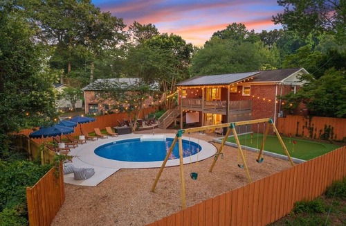 Charlotte House | The Wensley Social | Pool, Hot Tub, Putting Green