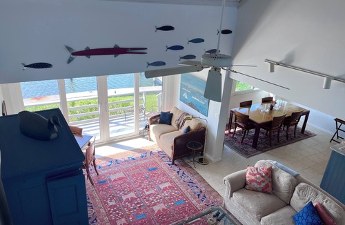 Moorings Condo | two bedroom plus denture full bath, wide river views in Vero Beach