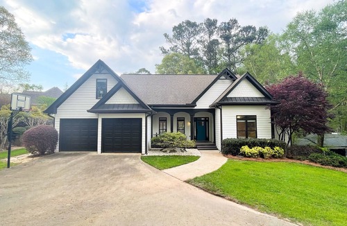 Buford House | Unbeatable lake location - best marina and unique sandy shore with dock