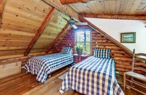Lake Toxaway House | Unplug! Lake Toxaway Cabin w/Dock Access