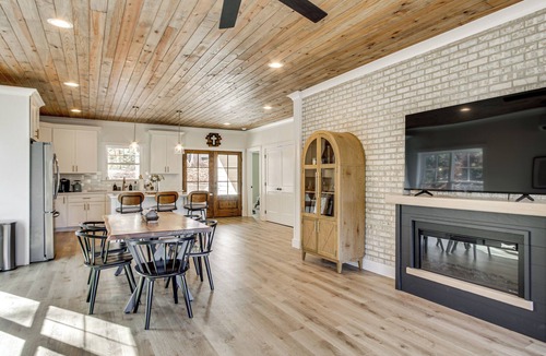 Lake Secession House | Unplugged Getaway on Lake Secession! Home w/Dock