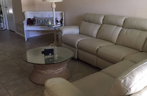 Indian River Shores Condo | Vacation Home Steps away from a private beach and pool 55+