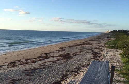 Indian River Shores Condo | Vacation Home Steps away from a private beach and pool 55+
