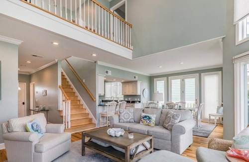 Saint Helena Island House | View the fairways & water all around and a slice of ocean view to boot!