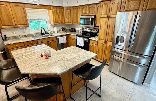 Fort Pierce House | Walk to the Beach Island Retreat/Beach Gear Provided /Private Pool Paradise