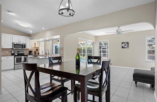 Port Saint Lucie House | Waterfront 3/2 Pool Home - PSL with Boat Lift
